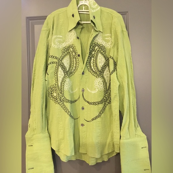 Angelino Mens Shirt- 15 1/2 . - Picture 1 of 5